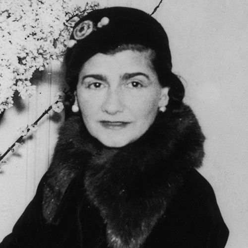Coco Chanel portrait